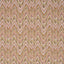 Schumacher Valkyrie Flame Stitch Terracotta Hills Fabric