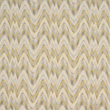 Schumacher Valkyrie Flame Stitch Lemon Sage Fabric