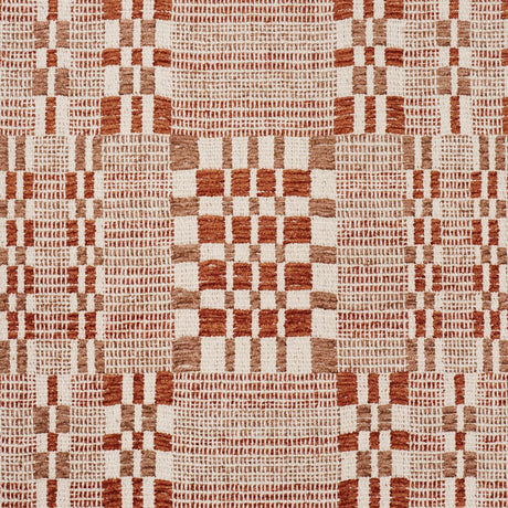 Schumacher Brimfield Terracotta Fabric