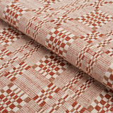 Schumacher Brimfield Terracotta Fabric