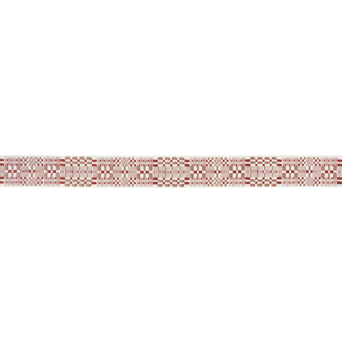 Schumacher Terracotta Brimfield Tape