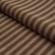 Schumacher Benson Stripe Pingl Chestnut Rose Fabric
