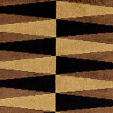 Schumacher Backgammon Cut Velvet Ochre Fabric
