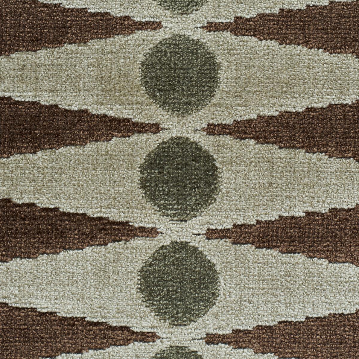 Schumacher Backgammon Cut Velvet Verdure Fabric