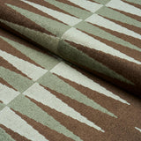 Schumacher Backgammon Cut Velvet Verdure Fabric