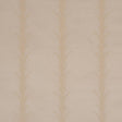 Schumacher Acanthus Stripe Velvet Mistral Sand Fabric