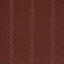 Schumacher Acanthus Stripe Velvet Terracotta Fabric
