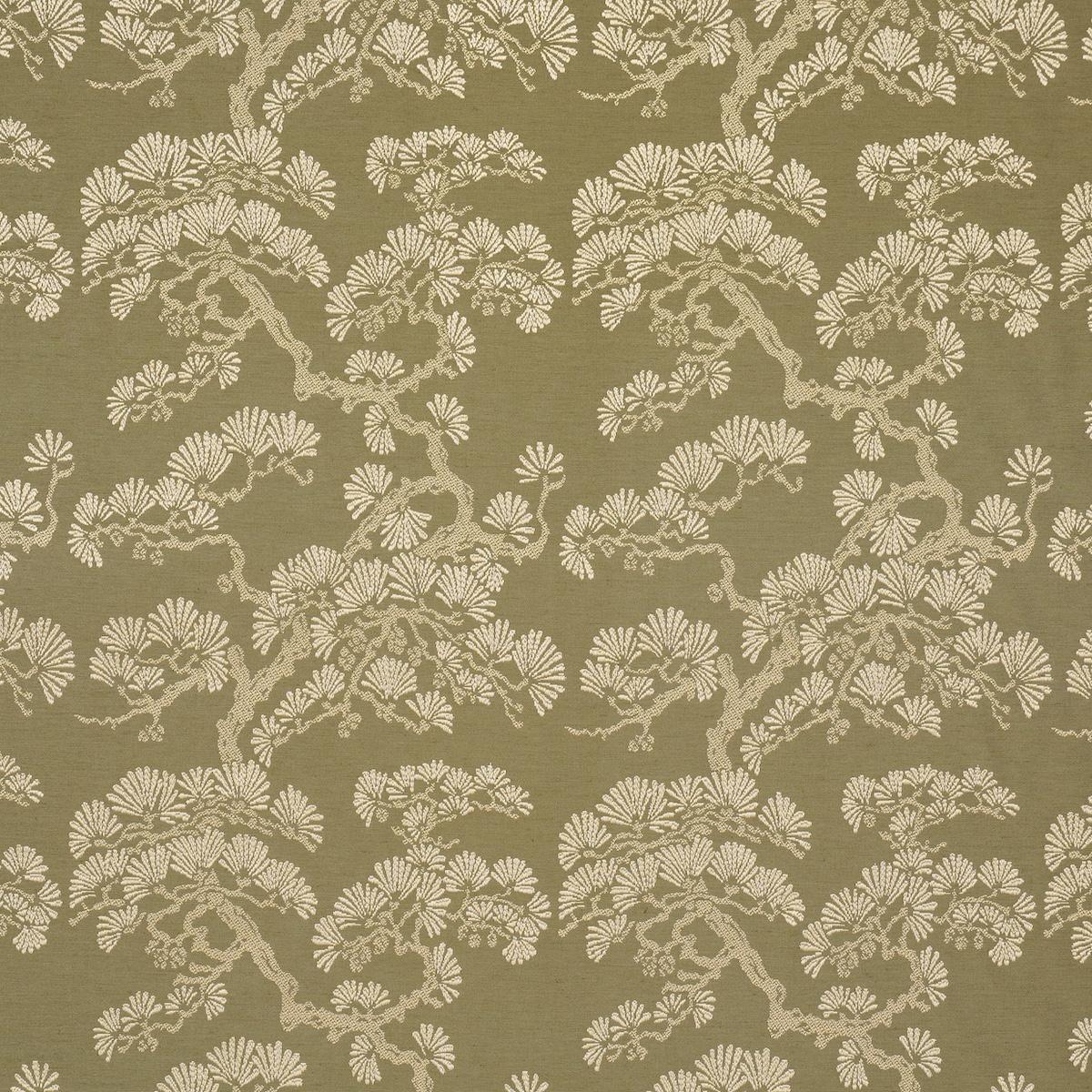 Schumacher Hinata Olive Fabric