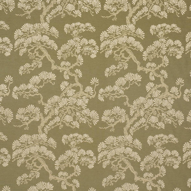 Schumacher Hinata Olive Fabric