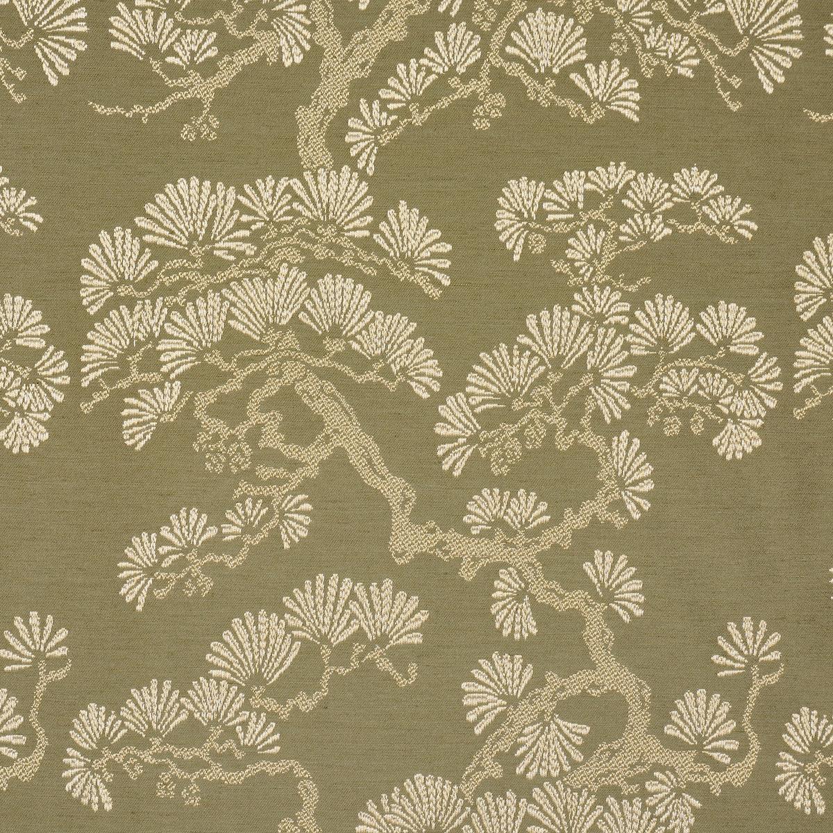 Schumacher Hinata Olive Fabric