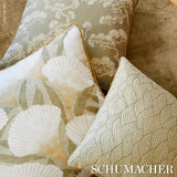 Schumacher Hinata Olive Fabric