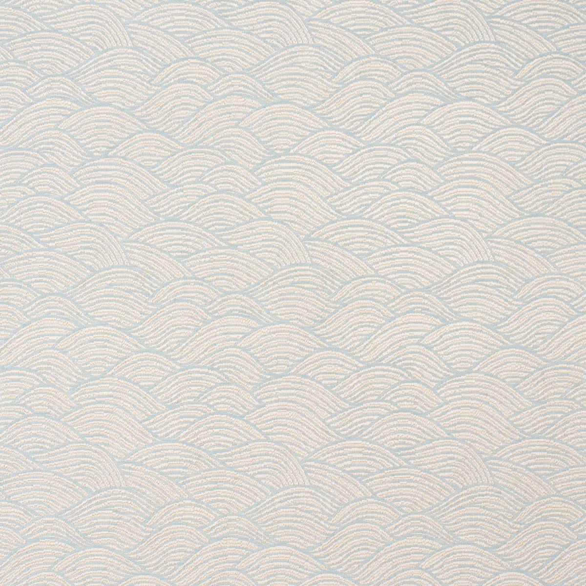 Schumacher Symphony Scallop Sky Fabric