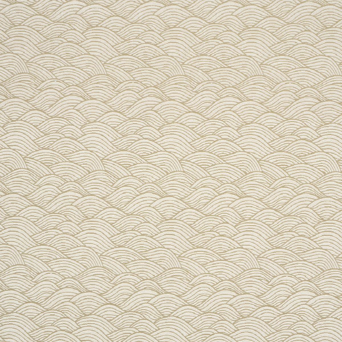Schumacher Symphony Scallop Neutral Fabric