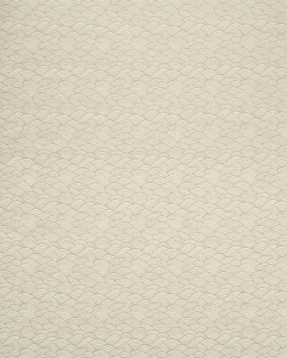 Schumacher Symphony Scallop Neutral Fabric