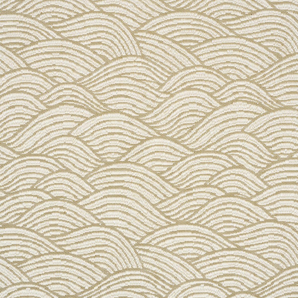 Schumacher Symphony Scallop Neutral Fabric