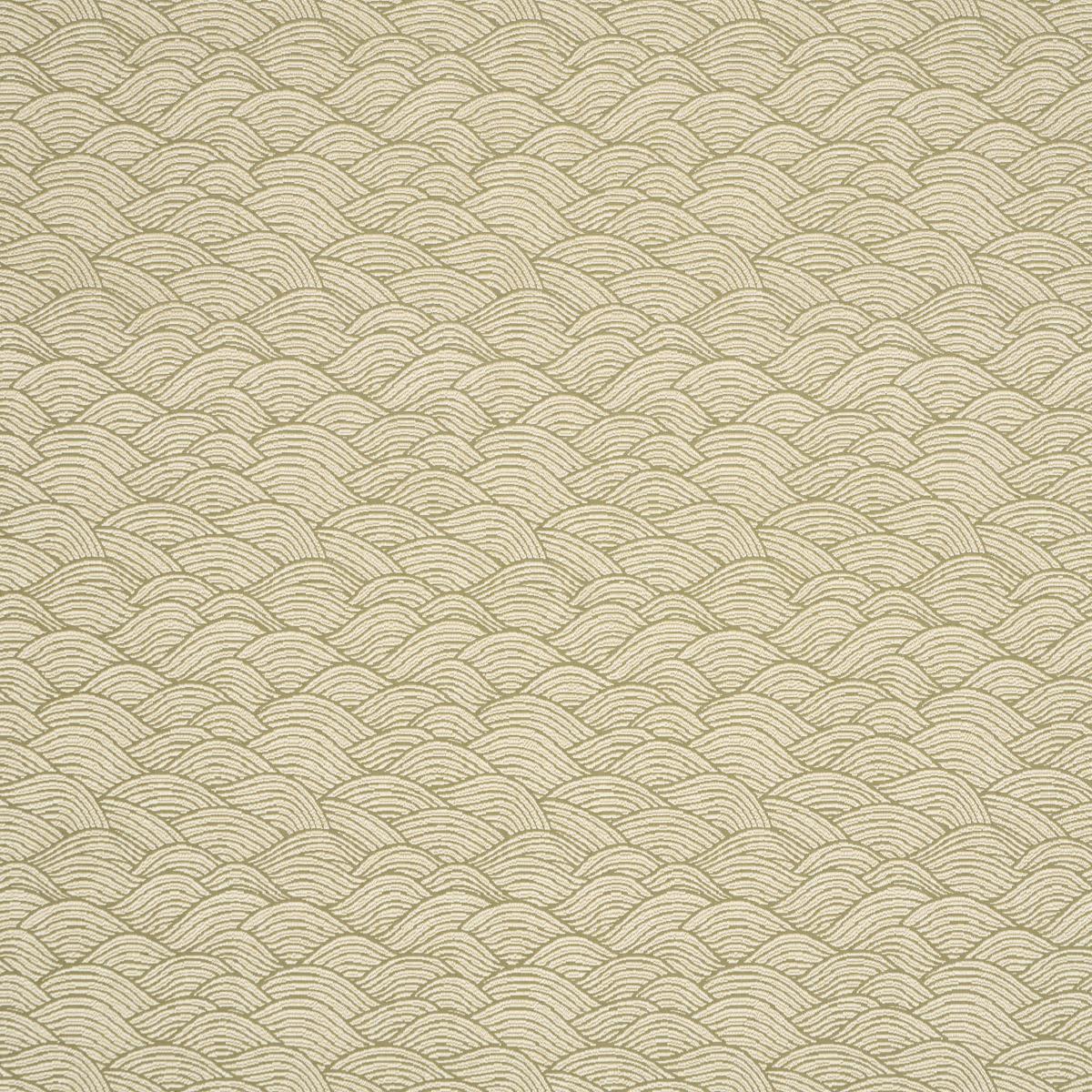 Schumacher Symphony Scallop Olive Fabric