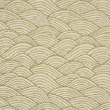Schumacher Symphony Scallop Olive Fabric
