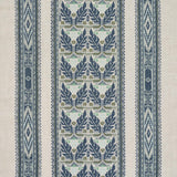 Schumacher Ayla Embroidery Ocean Fabric