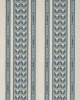 Schumacher Ayla Embroidery Ocean Fabric