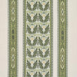 Schumacher Ayla Embroidery Green Fabric