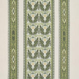 Schumacher Ayla Embroidery Green Fabric