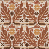 Schumacher Ayla Embroidery Spice Fabric