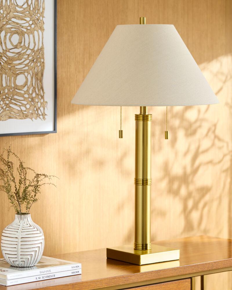 Livabliss Corvane CRVN-001 30"H x 18"W x 18"D Table Lighting