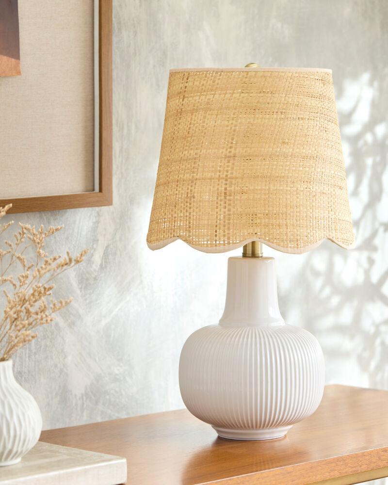 Livabliss Ormelle ORML-008 19"H x 10"W x 10"D Table Lighting