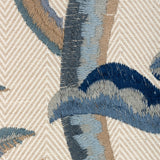 Lee Jofa DORTON EMBROIDERY INDIGO Fabric