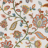 Lee Jofa WESTFIELD EMB IVORY/MULTI Fabric