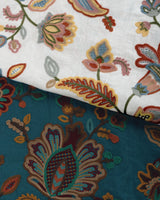 Lee Jofa WESTFIELD EMB IVORY/MULTI Fabric