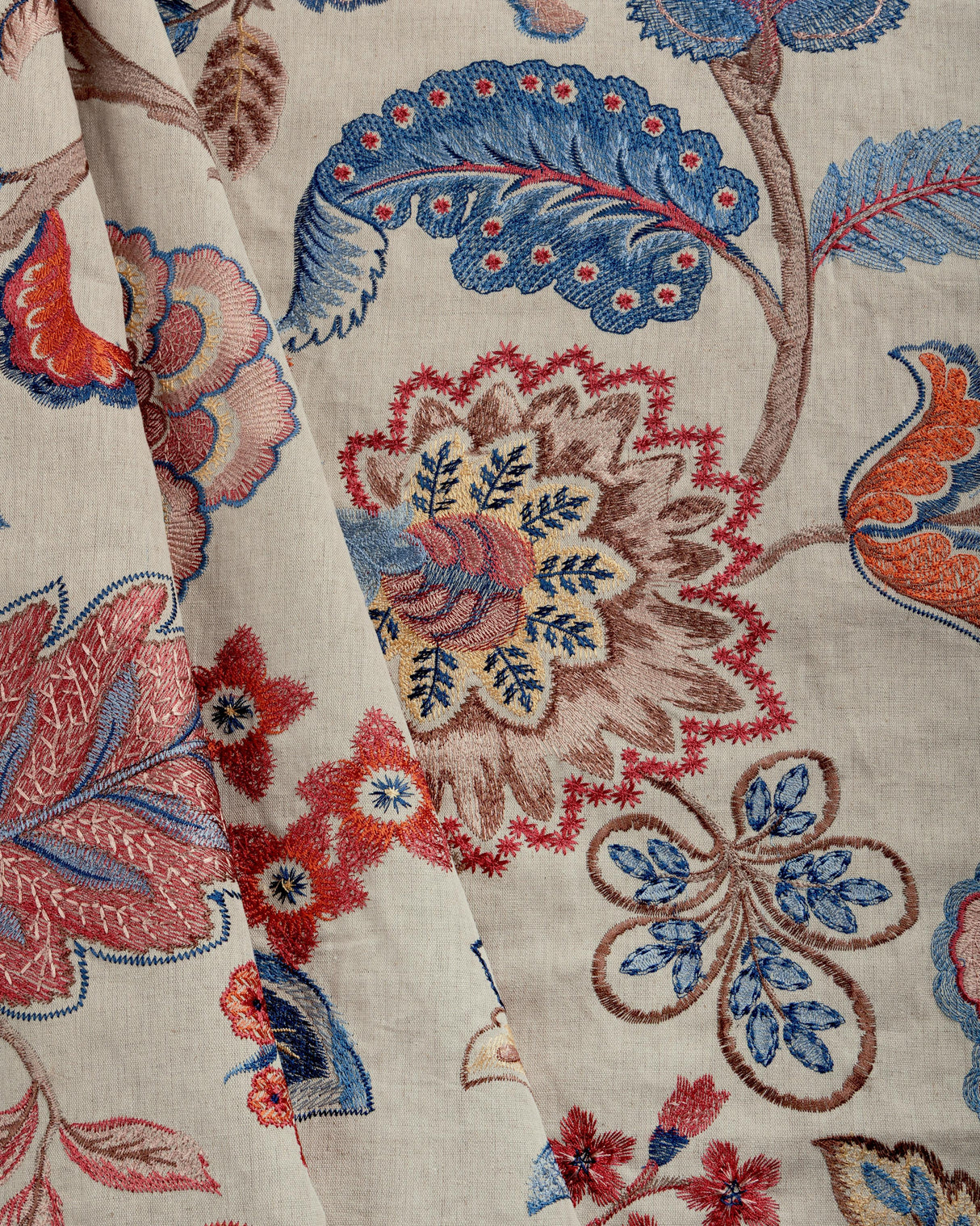 Lee Jofa AMBERLY EMB INDIENNE Fabric