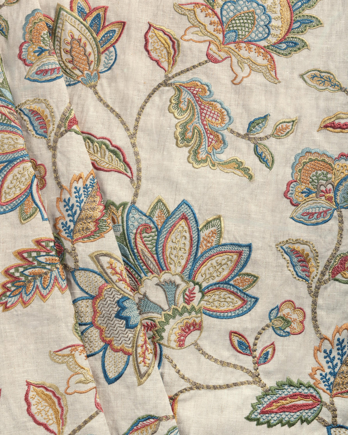 Lee Jofa MAYFAIR EMB MULTI Fabric