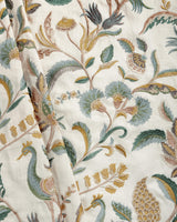 Lee Jofa PALAWAN EMB TEAL/GREEN Fabric