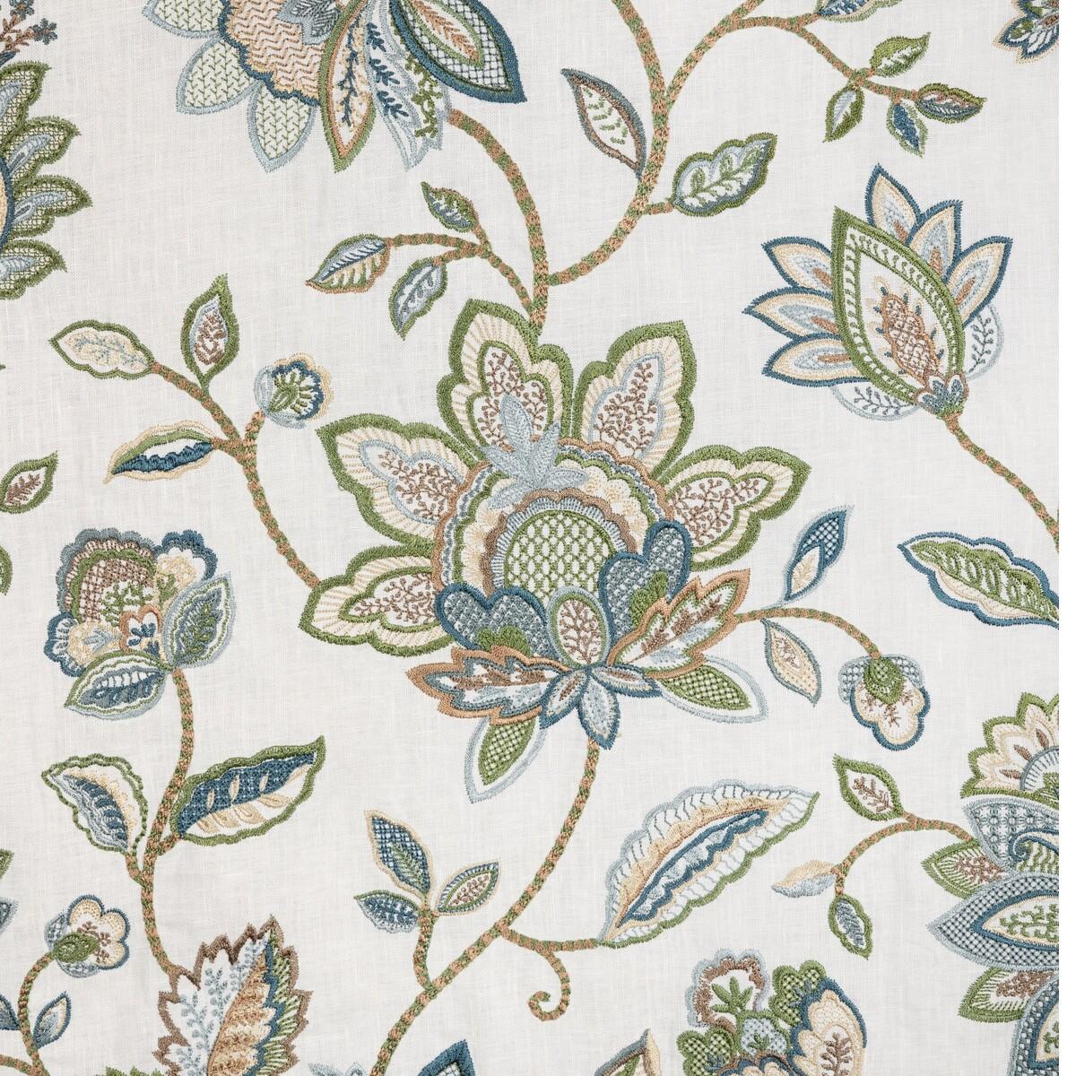 Lee Jofa MAYFAIR EMB OCEAN Fabric