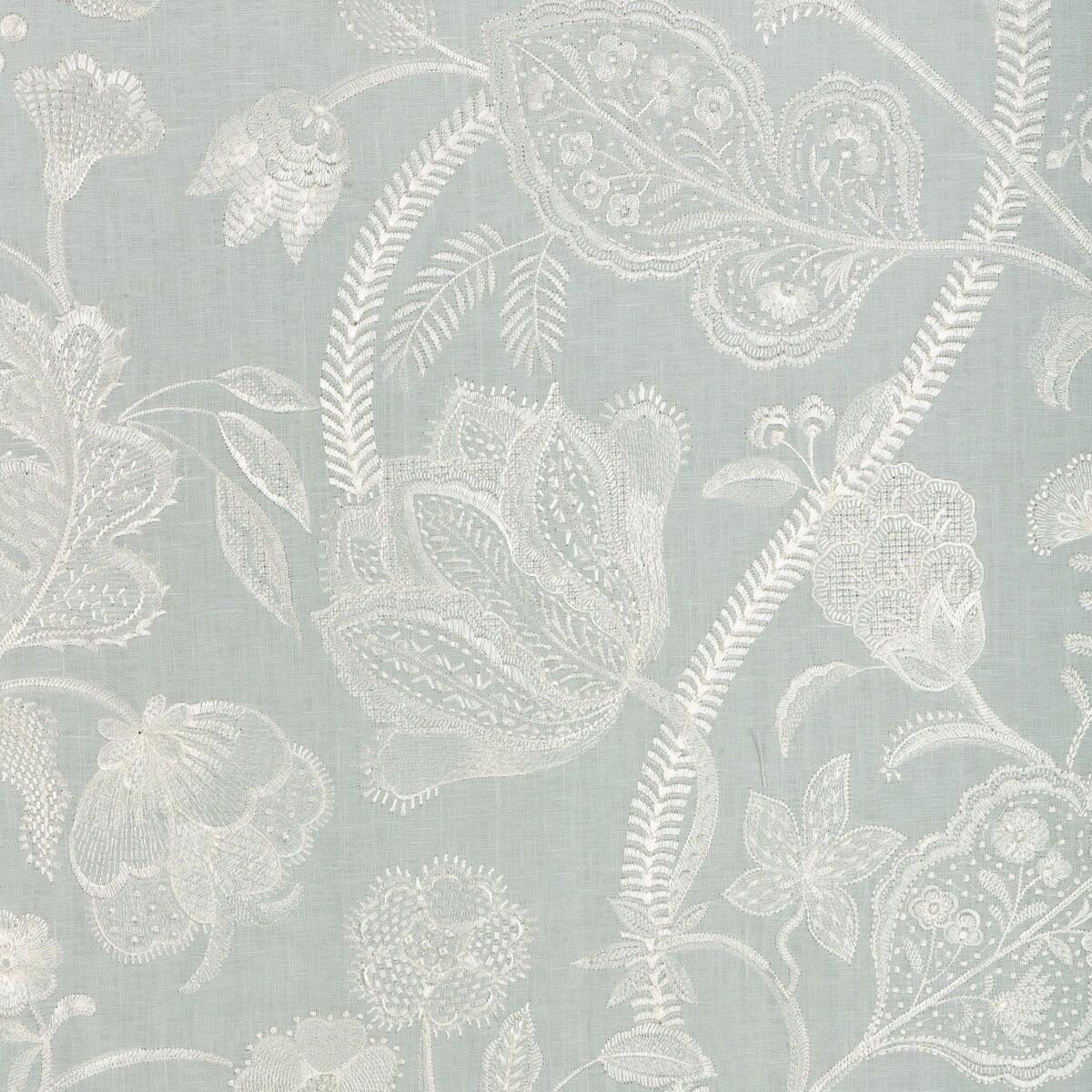 Lee Jofa SUMMERFIELD EMB AQUA Fabric