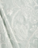 Lee Jofa SUMMERFIELD EMB AQUA Fabric