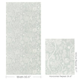 Lee Jofa SUMMERFIELD EMB AQUA Fabric