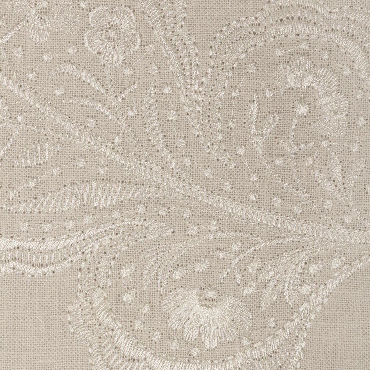 Lee Jofa SUMMERFIELD EMB BUFF Fabric