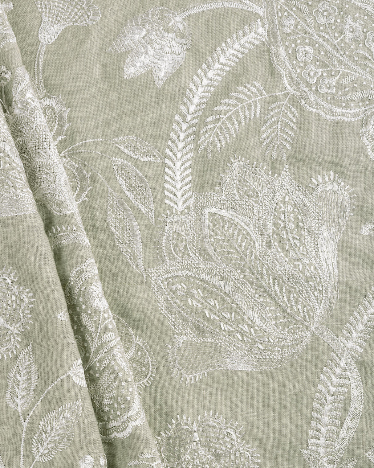 Lee Jofa SUMMERFIELD EMB CELERY Fabric