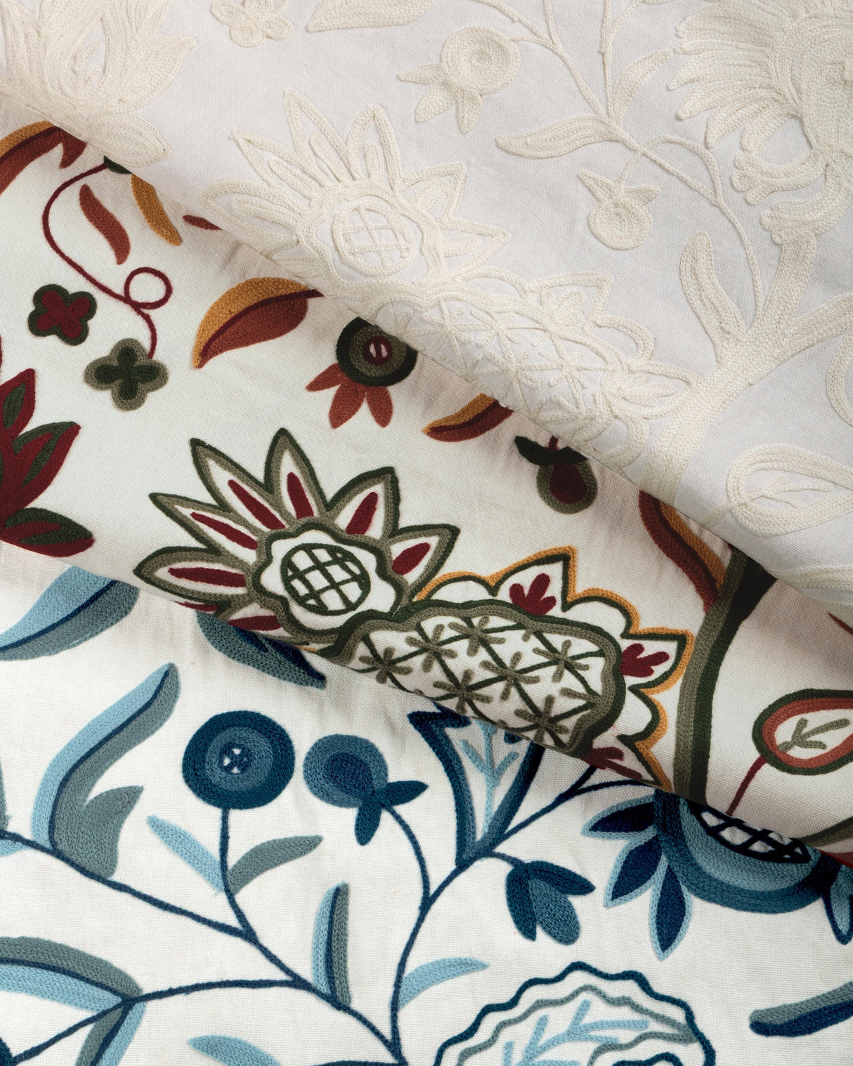 Lee Jofa FOLKLAND EMB ANTIQUE Fabric