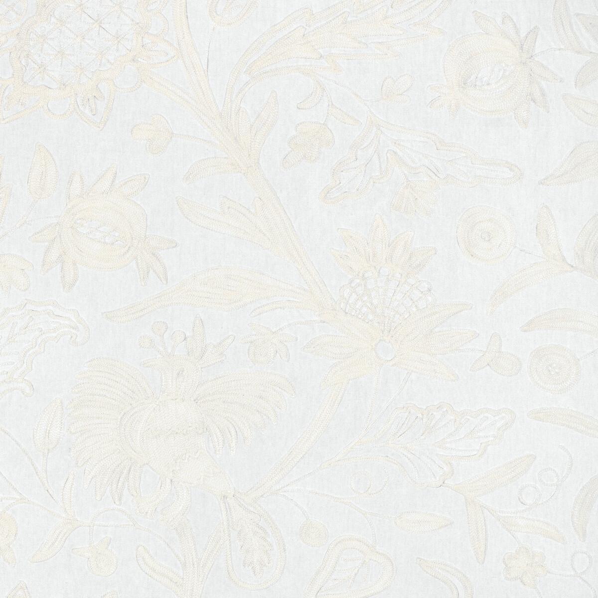 Lee Jofa FOLKLAND EMB IVORY Fabric