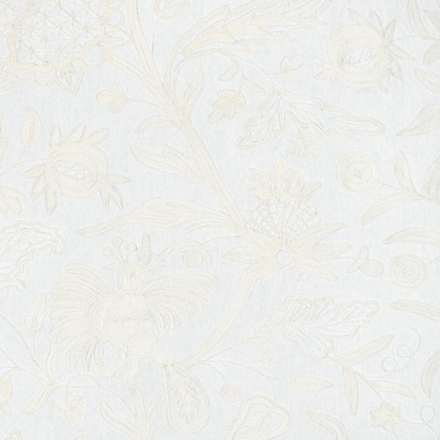 Lee Jofa FOLKLAND EMB IVORY Fabric