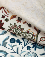 Lee Jofa FOLKLAND EMB IVORY Fabric