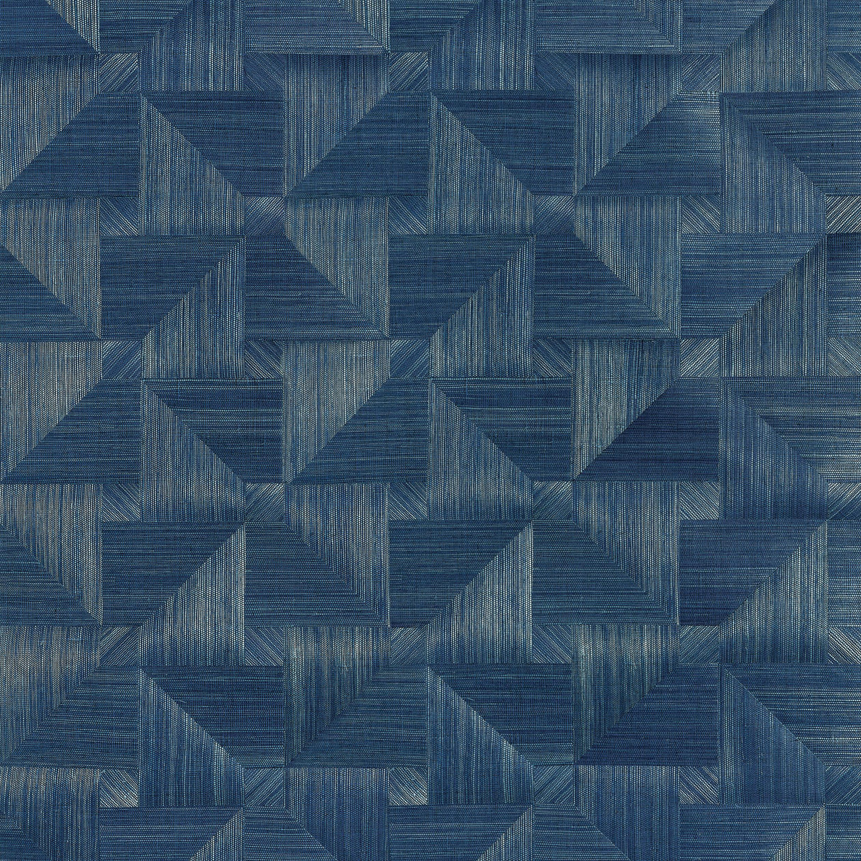 Thibaut Bali Weave Navy Wallpaper