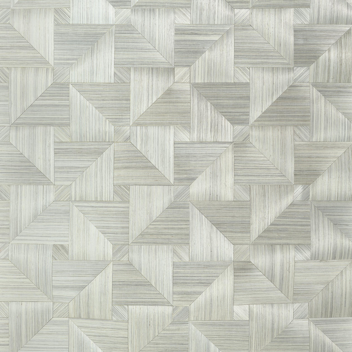 Thibaut Bali Weave Grey Wallpaper