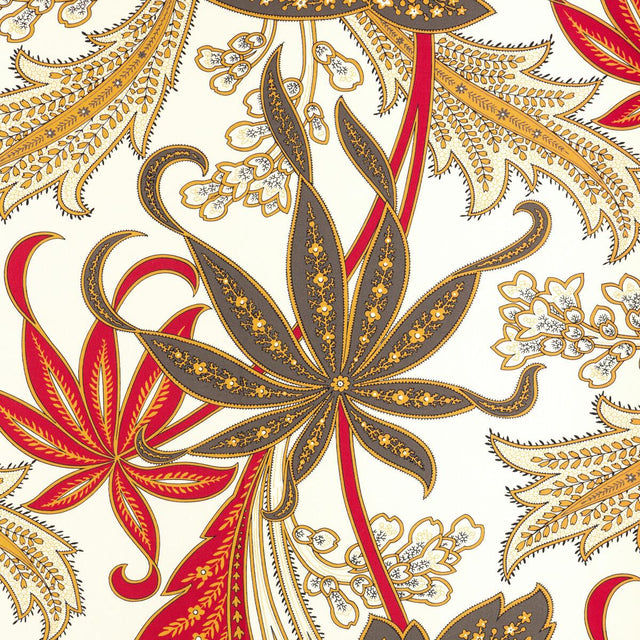 Brunschwig & Fils LOUISIANNE ROUGE Fabric