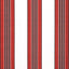 Brunschwig & Fils RAYURE MARCELLIN ROUGE Fabric