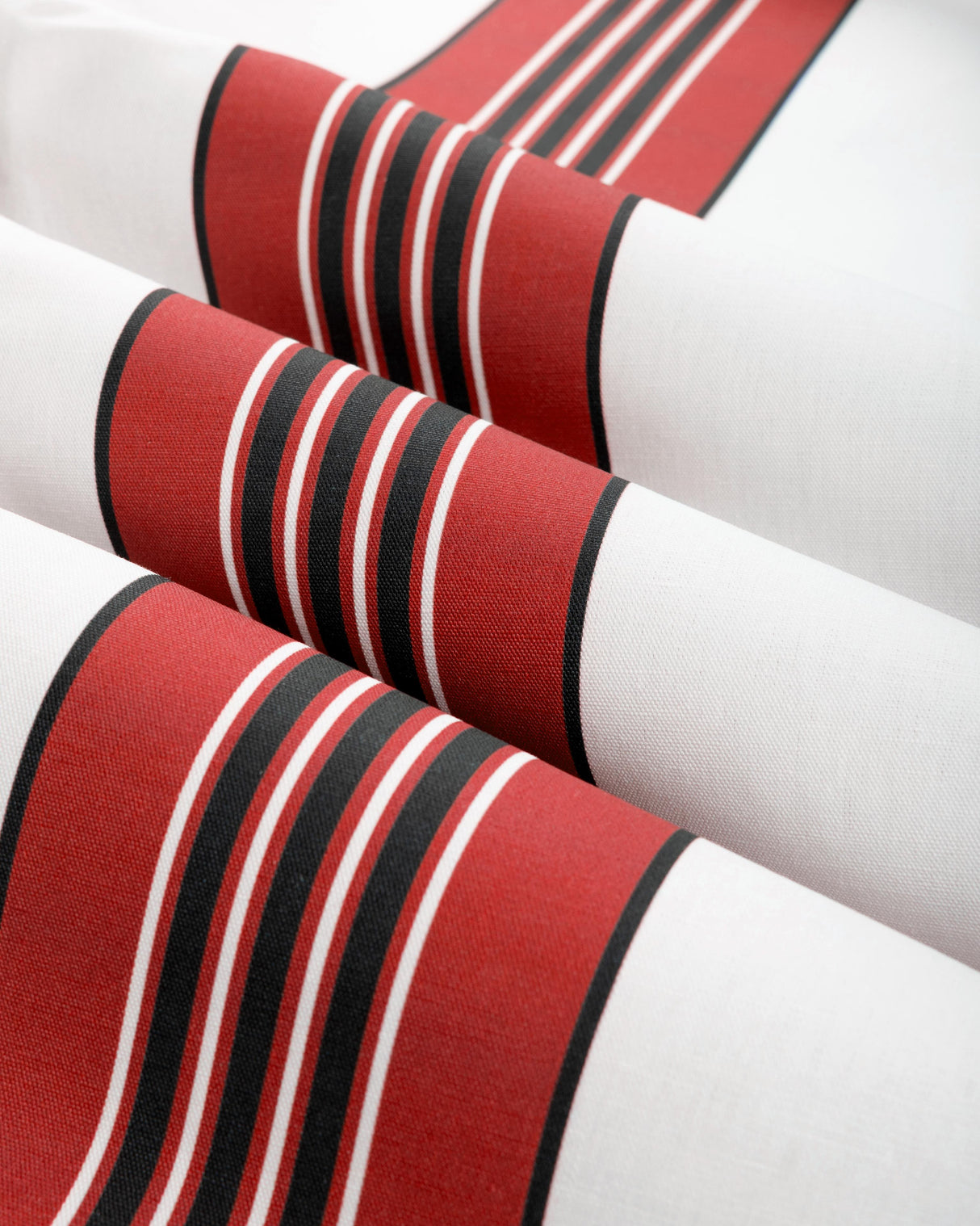 Brunschwig & Fils RAYURE MARCELLIN ROUGE Fabric