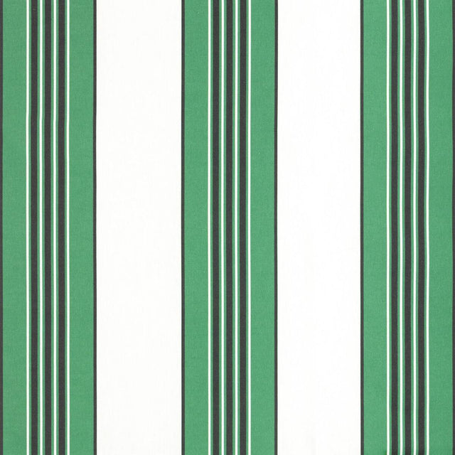 Brunschwig & Fils RAYURE MARCELLIN GREEN Fabric
